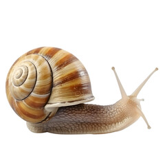 snail on transparent background PNG image