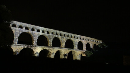 Pont du Gard,. Uzès, Francia
