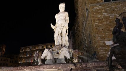 Fuente de Neptuno, Florencia, Italia © IVÁN VIEITO GARCÍA