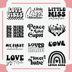 Valentines day T-shirt Design Free Vector, Love Free vector, Hand drawn Valentines day Vector