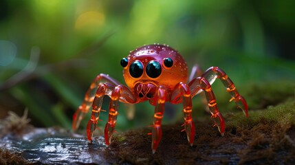 cute gummy spider