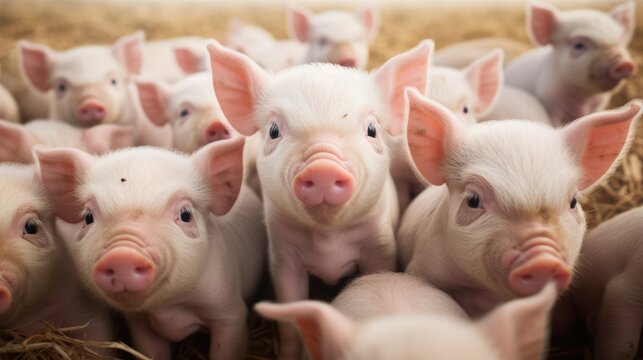 Group of pigs