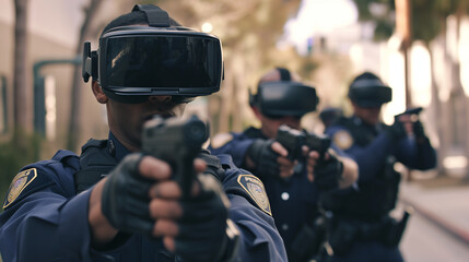 VR Crisis Management Training for Police