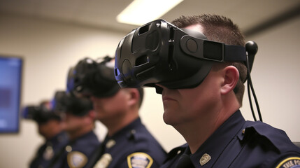 Virtual Reality Enhanced Police Drills
