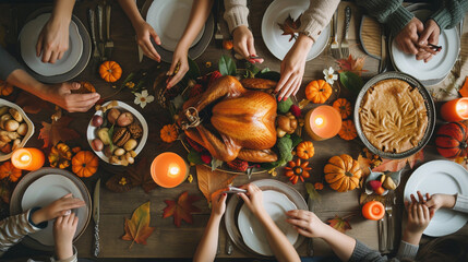 Gathered in Gratefulness: A Family's Thanksgiving Feast and Friendsgiving Celebration