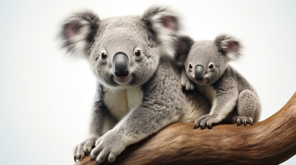 Lovely Koala Bear with Baby