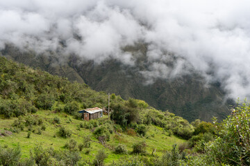 landscape with clouds