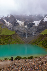 lake in the mountains