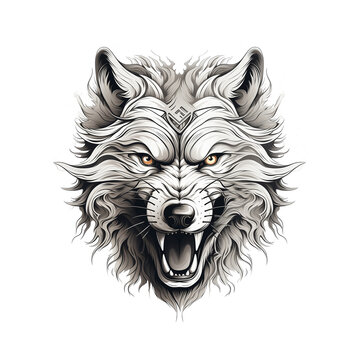 Majestic Presence Channel strength. Elevate designs. Inspire creators with the boldness of a fierce wolf head