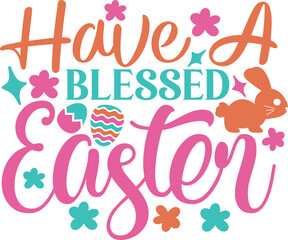 easter bunny svg design  and for easter