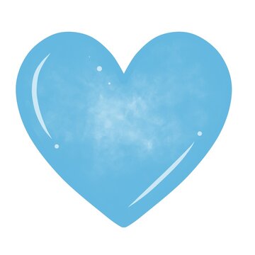Blue Love Illustration