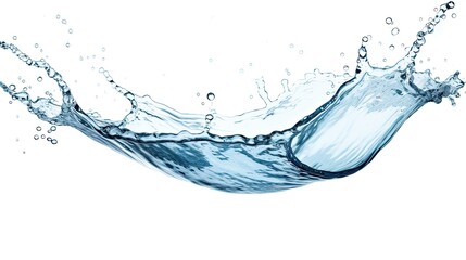 Water Splash With Isolated Transparent Background