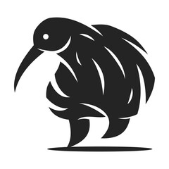 Kiwi Bird Logo template Isolated. Brand Identity. Icon Abstract Vector graphic