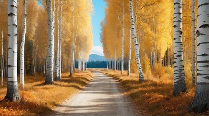 Birch forest, pathway, photography backdrop, wedding backdrop, maternity backdrop