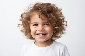 3 year old child smiling