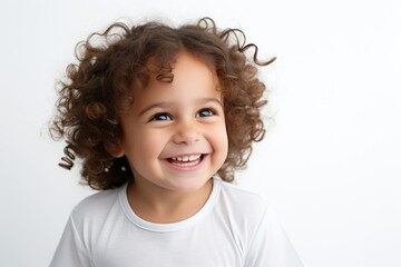 3 year old child smiling