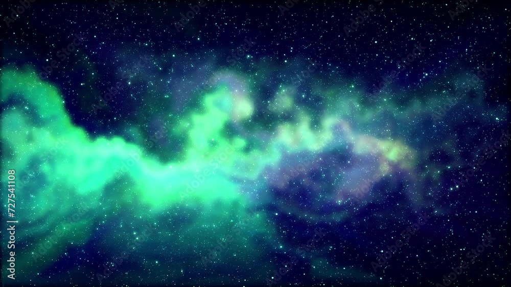 Canvas Prints abstract motion seamless nebula star constellation background graphics