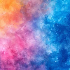 Cercles muraux Mélange de couleurs Colors of March, abstract background with watercolors, and copy space for your text. March background banner for special and awareness days, week, or month 