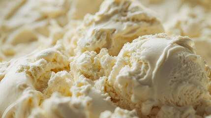 background ice cream creme brulee closeup on a black background