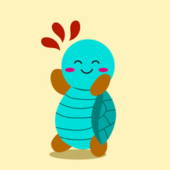 easter bunny with easter egg