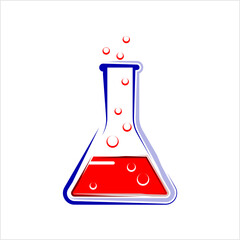 Laboratory Glass Beaker Icon
