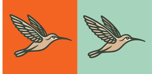 Colibri bird logo images
