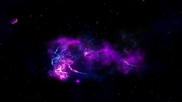 nebula star constellation abstract background