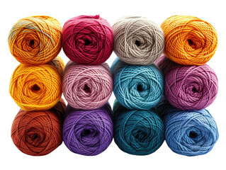 Colorful Yarn Skeins Bundle