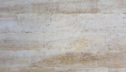Natural travertine tile texture background