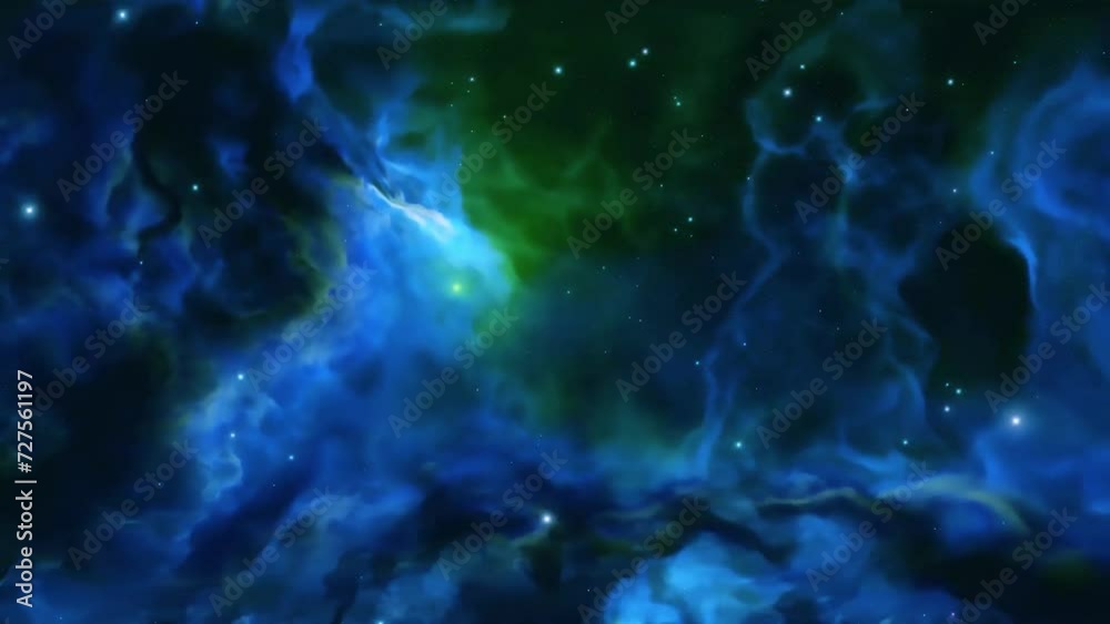 Wall mural cosmos universe deep space abstract animated background