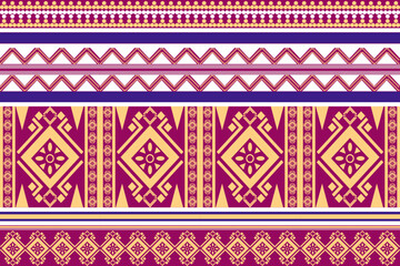 American pattern native pattern black traditional sarong pattern Abstract Geometric Triangular squares lined up at the bottom pink yellow black white Design for textiles prints fabric patterns carpets