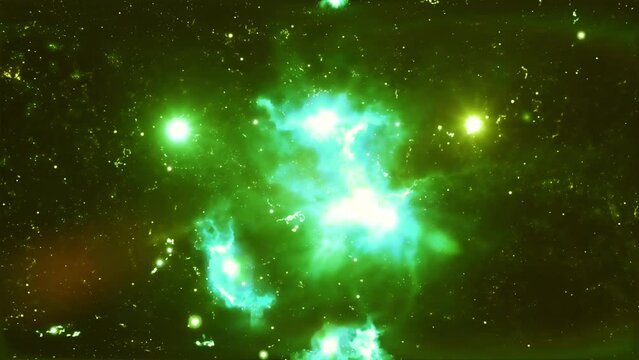 cosmos universe deep space abstract animated background