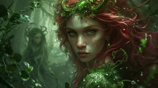 Fototapeta woman with super powers