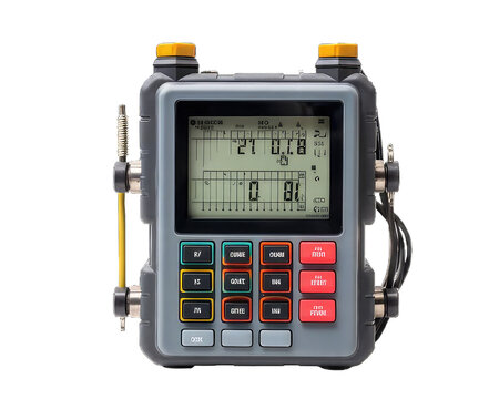 Data Logger isolated on white background.