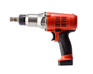 Electric drill isolated on white background. Electric Drill Machine on png transparent background.