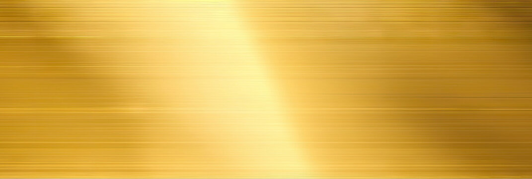 Gold metal textured  plate  background. Luxury shiny gold texture. Shiny yellow leaf gold foil texture background