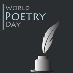 world poetry day  