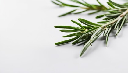 A green plant on a white background