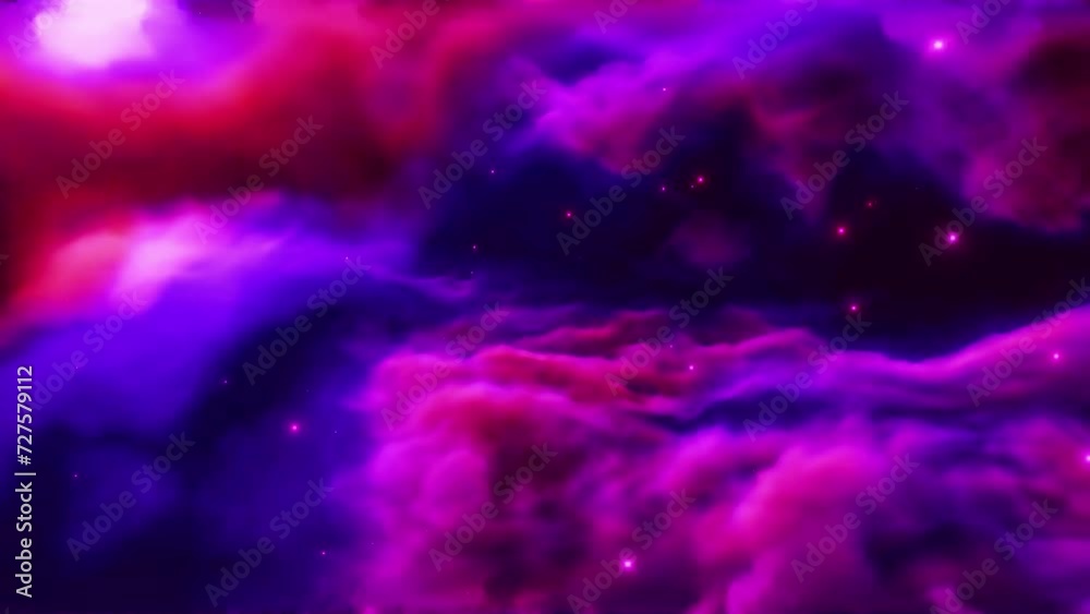Poster space universe motion animation abstract background