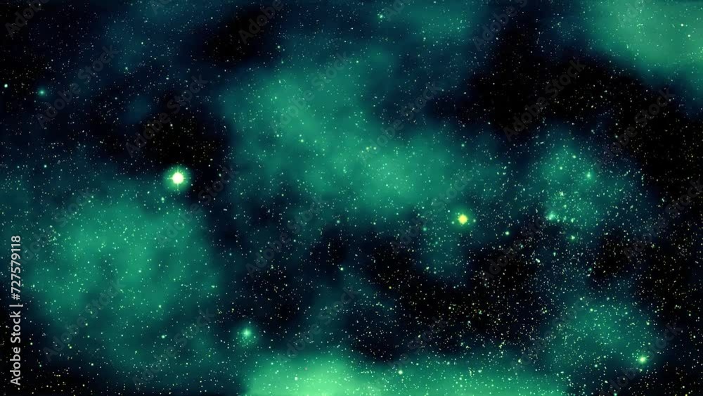 Wall mural space universe motion animation abstract background