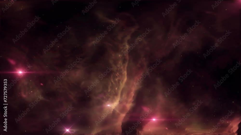 Wall mural space universe motion animation abstract background