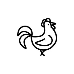 Fototapeta na wymiar rooster icon