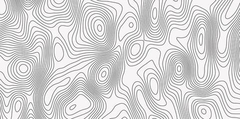 Map in Contour Line Light topographic topo contour. Topographic Map topo. Topographic background and texture, monochrome image. 3D waves. Marble texture with natural pattern.