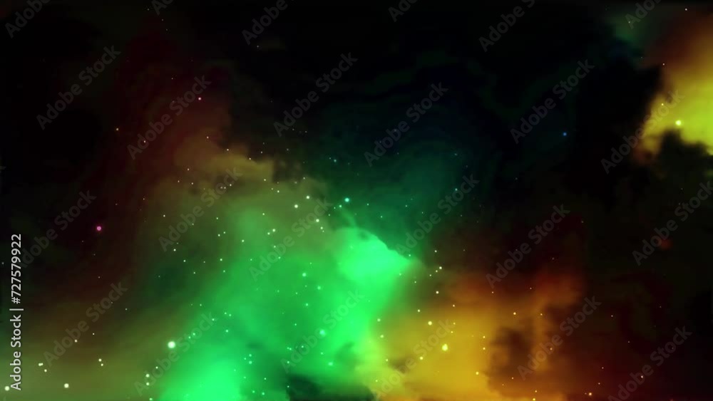Canvas Prints space universe motion animation abstract background