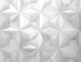 Islamic 3d star pattern, abstract style white square pattern design