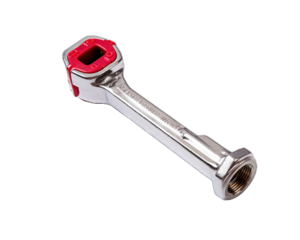 Steel Wrench isolated on white background. Wrench on png transparent background.