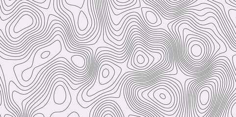 Map in Contour Line Light topographic topo contour map. And Ocean topographic line map with curvy wave isolines vector Natural printing illustrations of maps Abstract Geometric background. 