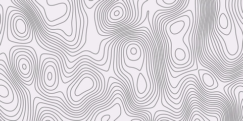 Map in Contour Line Light topographic topo contour map. And Ocean topographic line map with curvy wave isolines vector Natural printing illustrations of maps Abstract Geometric background. 