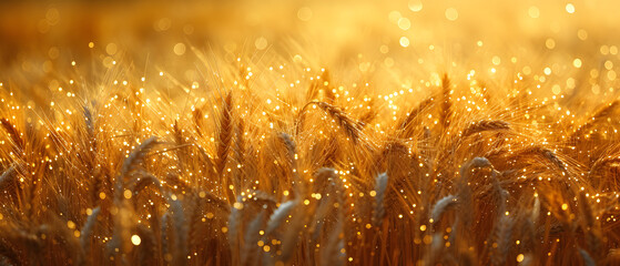 Close Up of a Wheat Field