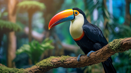 Fototapeta premium toucan in the park